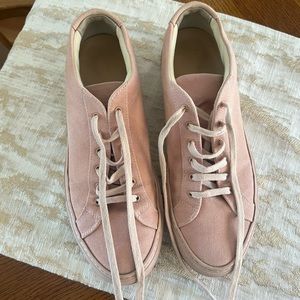 Woman by Common projects pink  canvas sneakers - great condition